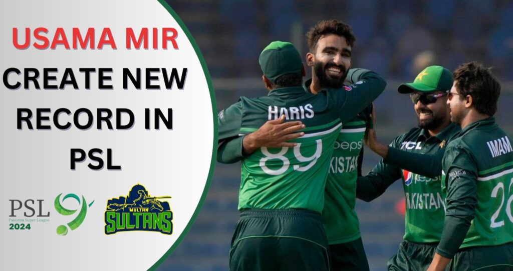 Usama Mir New record in PSL 9